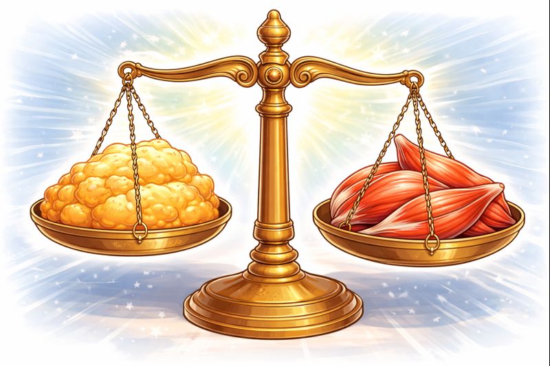 libra våg muskler & fett